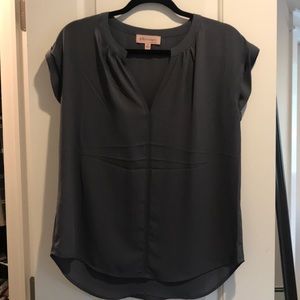 Philosophy grey short sleeve top